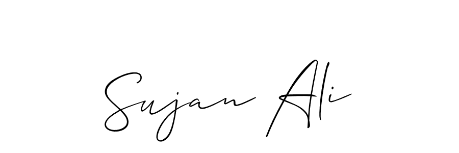 This is the best signature style for the Sujan Ali name. Also you like these signature font (Allison_Script). Mix name signature. Sujan Ali signature style 2 images and pictures png