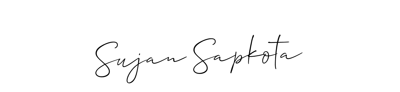 Once you've used our free online signature maker to create your best signature Allison_Script style, it's time to enjoy all of the benefits that Sujan Sapkota name signing documents. Sujan Sapkota signature style 2 images and pictures png