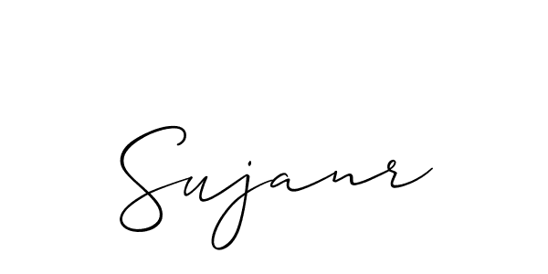 Also we have Sujanr name is the best signature style. Create professional handwritten signature collection using Allison_Script autograph style. Sujanr signature style 2 images and pictures png