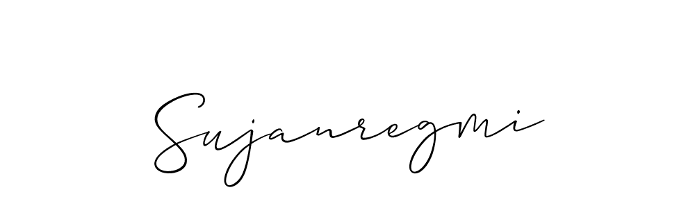 Best and Professional Signature Style for Sujanregmi. Allison_Script Best Signature Style Collection. Sujanregmi signature style 2 images and pictures png