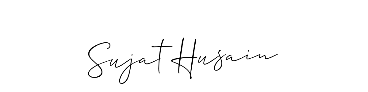Make a beautiful signature design for name Sujat Husain. Use this online signature maker to create a handwritten signature for free. Sujat Husain signature style 2 images and pictures png