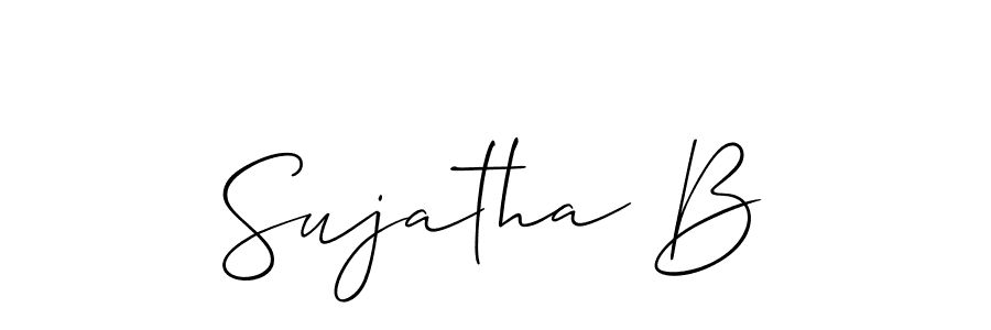 Here are the top 10 professional signature styles for the name Sujatha B. These are the best autograph styles you can use for your name. Sujatha B signature style 2 images and pictures png