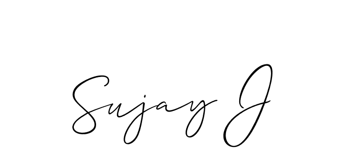 See photos of Sujay J official signature by Spectra . Check more albums & portfolios. Read reviews & check more about Allison_Script font. Sujay J signature style 2 images and pictures png