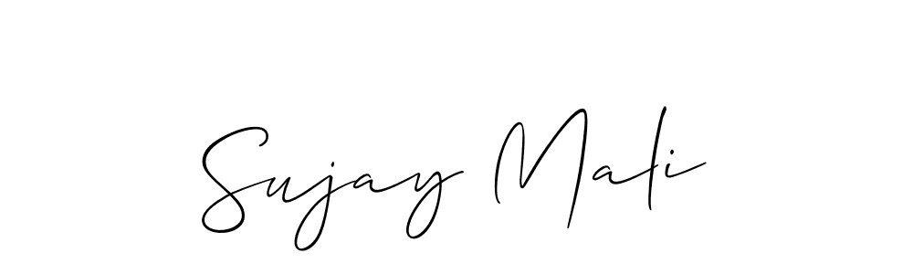 You can use this online signature creator to create a handwritten signature for the name Sujay Mali. This is the best online autograph maker. Sujay Mali signature style 2 images and pictures png