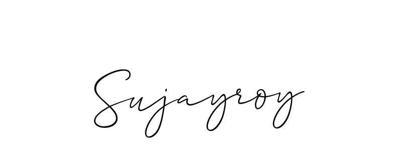 Best and Professional Signature Style for Sujayroy. Allison_Script Best Signature Style Collection. Sujayroy signature style 2 images and pictures png