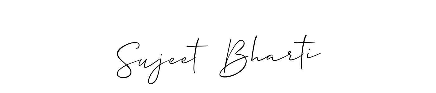 Make a beautiful signature design for name Sujeet  Bharti. Use this online signature maker to create a handwritten signature for free. Sujeet  Bharti signature style 2 images and pictures png