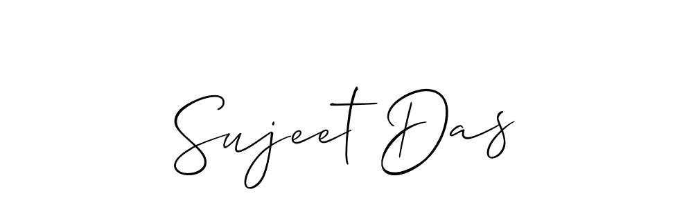 How to make Sujeet Das signature? Allison_Script is a professional autograph style. Create handwritten signature for Sujeet Das name. Sujeet Das signature style 2 images and pictures png