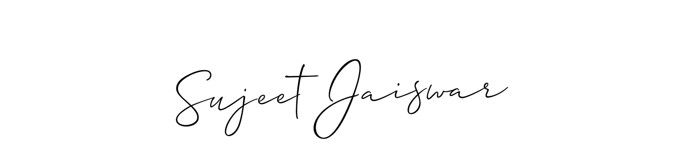 Similarly Allison_Script is the best handwritten signature design. Signature creator online .You can use it as an online autograph creator for name Sujeet Jaiswar. Sujeet Jaiswar signature style 2 images and pictures png