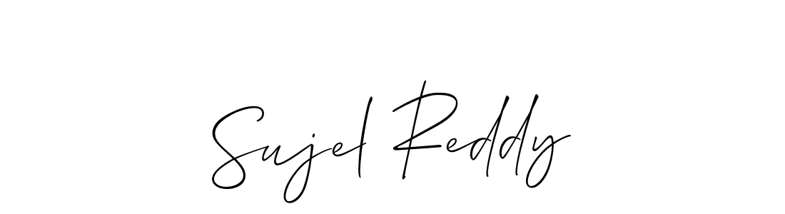 Make a beautiful signature design for name Sujel Reddy. Use this online signature maker to create a handwritten signature for free. Sujel Reddy signature style 2 images and pictures png