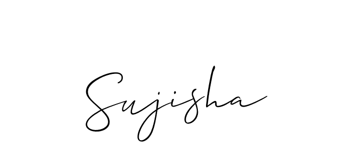 Make a short Sujisha signature style. Manage your documents anywhere anytime using Allison_Script. Create and add eSignatures, submit forms, share and send files easily. Sujisha signature style 2 images and pictures png