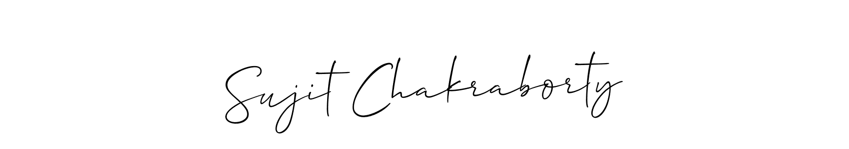 Similarly Allison_Script is the best handwritten signature design. Signature creator online .You can use it as an online autograph creator for name Sujit Chakraborty. Sujit Chakraborty signature style 2 images and pictures png