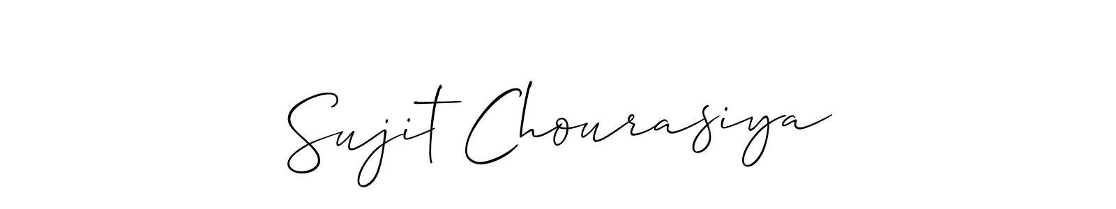 You can use this online signature creator to create a handwritten signature for the name Sujit Chourasiya. This is the best online autograph maker. Sujit Chourasiya signature style 2 images and pictures png
