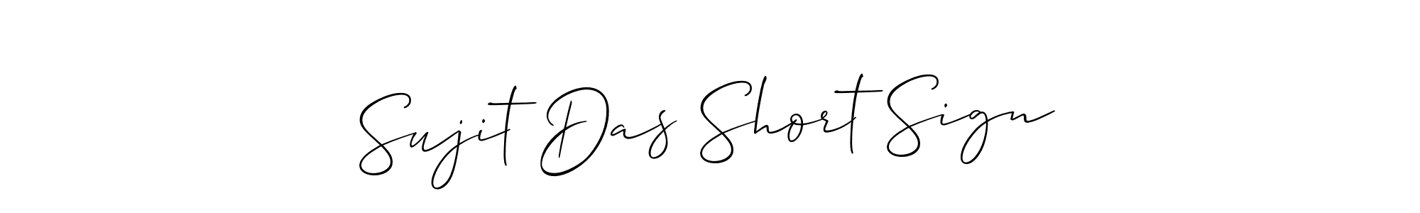 Make a short Sujit Das Short Sign signature style. Manage your documents anywhere anytime using Allison_Script. Create and add eSignatures, submit forms, share and send files easily. Sujit Das Short Sign signature style 2 images and pictures png