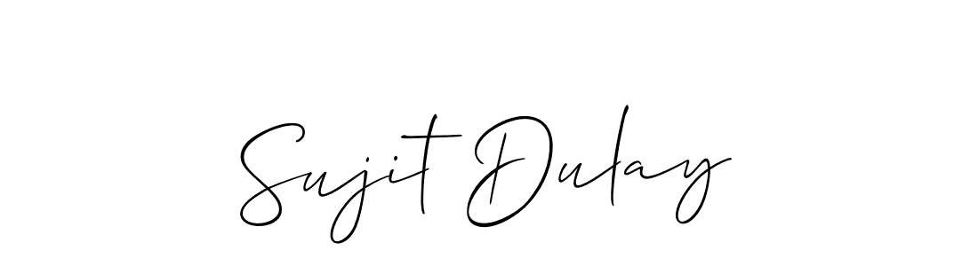 See photos of Sujit Dulay official signature by Spectra . Check more albums & portfolios. Read reviews & check more about Allison_Script font. Sujit Dulay signature style 2 images and pictures png