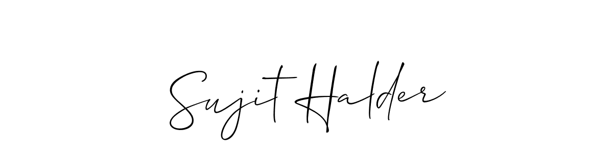 Check out images of Autograph of Sujit Halder name. Actor Sujit Halder Signature Style. Allison_Script is a professional sign style online. Sujit Halder signature style 2 images and pictures png