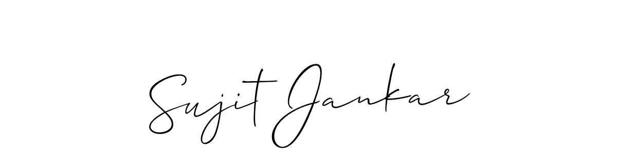 Make a beautiful signature design for name Sujit Jankar. Use this online signature maker to create a handwritten signature for free. Sujit Jankar signature style 2 images and pictures png
