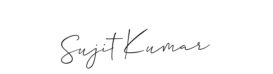 It looks lik you need a new signature style for name Sujit Kumar. Design unique handwritten (Allison_Script) signature with our free signature maker in just a few clicks. Sujit Kumar signature style 2 images and pictures png