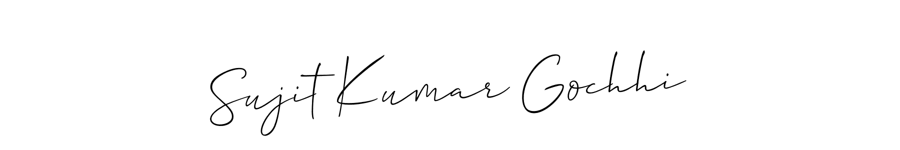 Check out images of Autograph of Sujit Kumar Gochhi name. Actor Sujit Kumar Gochhi Signature Style. Allison_Script is a professional sign style online. Sujit Kumar Gochhi signature style 2 images and pictures png