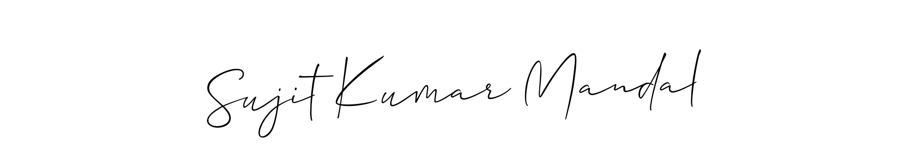 Make a beautiful signature design for name Sujit Kumar Mandal. Use this online signature maker to create a handwritten signature for free. Sujit Kumar Mandal signature style 2 images and pictures png