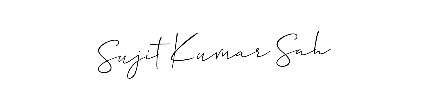 You can use this online signature creator to create a handwritten signature for the name Sujit Kumar Sah. This is the best online autograph maker. Sujit Kumar Sah signature style 2 images and pictures png