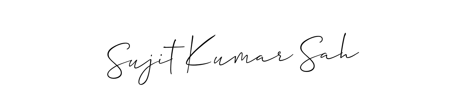 Check out images of Autograph of Sujit Kumar Sah name. Actor Sujit Kumar Sah Signature Style. Allison_Script is a professional sign style online. Sujit Kumar Sah signature style 2 images and pictures png