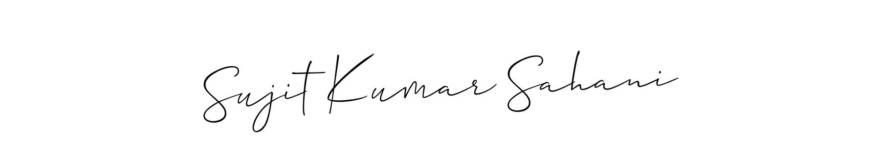 See photos of Sujit Kumar Sahani official signature by Spectra . Check more albums & portfolios. Read reviews & check more about Allison_Script font. Sujit Kumar Sahani signature style 2 images and pictures png