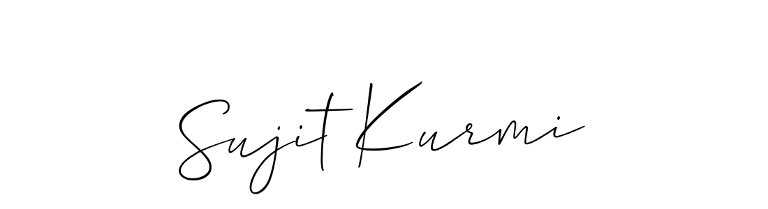 Similarly Allison_Script is the best handwritten signature design. Signature creator online .You can use it as an online autograph creator for name Sujit Kurmi. Sujit Kurmi signature style 2 images and pictures png