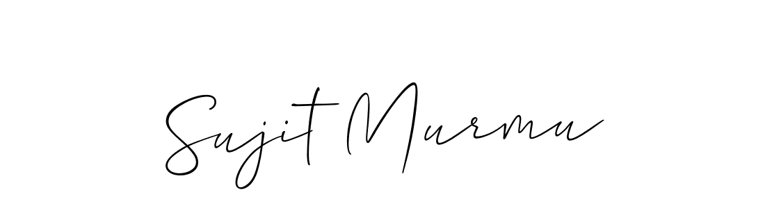 Design your own signature with our free online signature maker. With this signature software, you can create a handwritten (Allison_Script) signature for name Sujit Murmu. Sujit Murmu signature style 2 images and pictures png