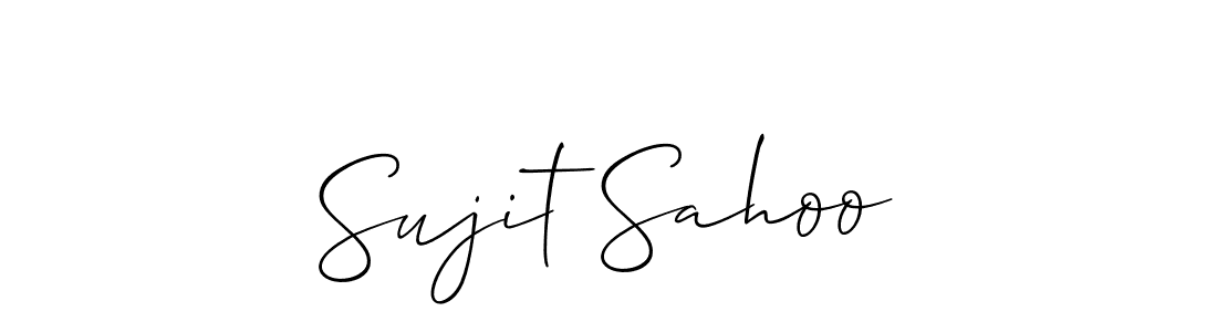 Make a beautiful signature design for name Sujit Sahoo. Use this online signature maker to create a handwritten signature for free. Sujit Sahoo signature style 2 images and pictures png