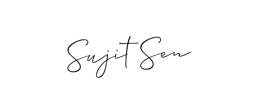 Similarly Allison_Script is the best handwritten signature design. Signature creator online .You can use it as an online autograph creator for name Sujit Sen. Sujit Sen signature style 2 images and pictures png