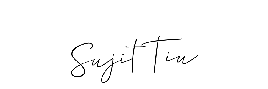 You can use this online signature creator to create a handwritten signature for the name Sujit Tiu. This is the best online autograph maker. Sujit Tiu signature style 2 images and pictures png