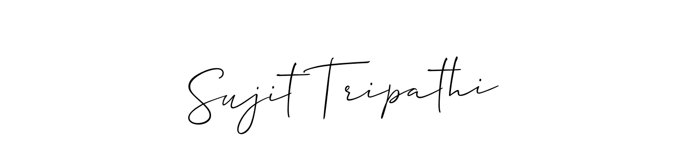 Best and Professional Signature Style for Sujit Tripathi. Allison_Script Best Signature Style Collection. Sujit Tripathi signature style 2 images and pictures png