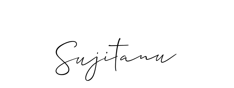 Sujitanu stylish signature style. Best Handwritten Sign (Allison_Script) for my name. Handwritten Signature Collection Ideas for my name Sujitanu. Sujitanu signature style 2 images and pictures png