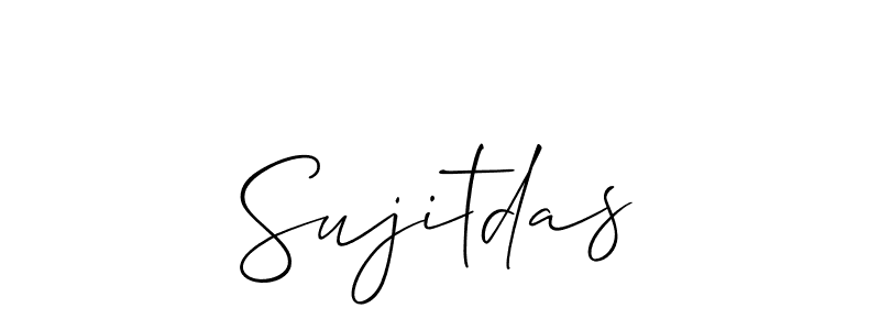 Create a beautiful signature design for name Sujitdas. With this signature (Allison_Script) fonts, you can make a handwritten signature for free. Sujitdas signature style 2 images and pictures png