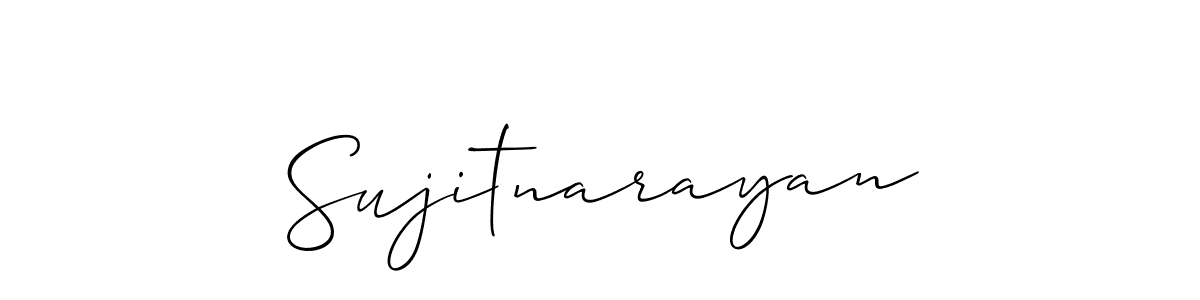 Make a beautiful signature design for name Sujitnarayan. Use this online signature maker to create a handwritten signature for free. Sujitnarayan signature style 2 images and pictures png