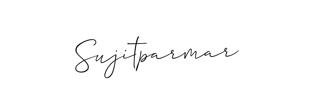 Create a beautiful signature design for name Sujitparmar. With this signature (Allison_Script) fonts, you can make a handwritten signature for free. Sujitparmar signature style 2 images and pictures png