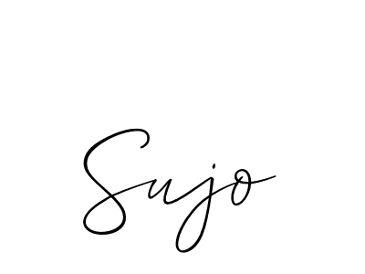 How to Draw Sujo signature style? Allison_Script is a latest design signature styles for name Sujo. Sujo signature style 2 images and pictures png