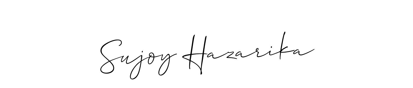 Once you've used our free online signature maker to create your best signature Allison_Script style, it's time to enjoy all of the benefits that Sujoy Hazarika name signing documents. Sujoy Hazarika signature style 2 images and pictures png