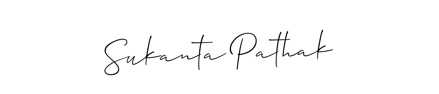 Once you've used our free online signature maker to create your best signature Allison_Script style, it's time to enjoy all of the benefits that Sukanta Pathak name signing documents. Sukanta Pathak signature style 2 images and pictures png