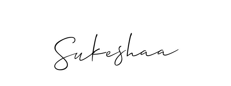 Similarly Allison_Script is the best handwritten signature design. Signature creator online .You can use it as an online autograph creator for name Sukeshaa. Sukeshaa signature style 2 images and pictures png