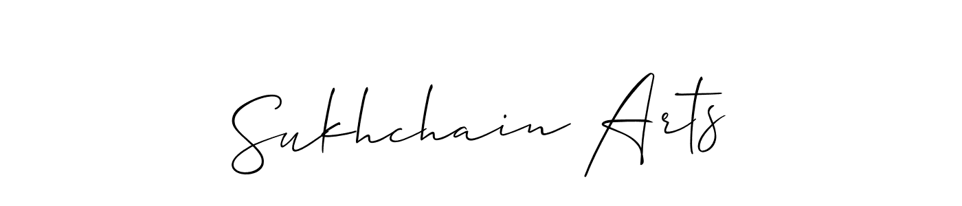 Check out images of Autograph of Sukhchain Arts name. Actor Sukhchain Arts Signature Style. Allison_Script is a professional sign style online. Sukhchain Arts signature style 2 images and pictures png