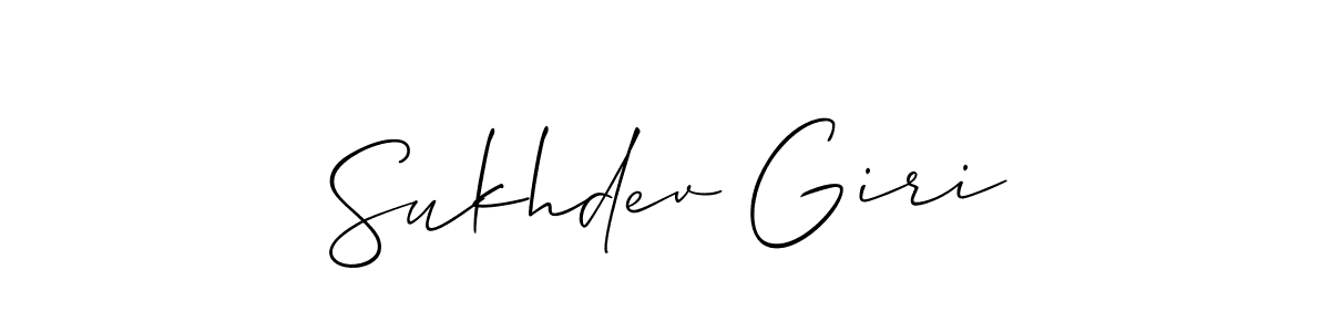 Once you've used our free online signature maker to create your best signature Allison_Script style, it's time to enjoy all of the benefits that Sukhdev Giri name signing documents. Sukhdev Giri signature style 2 images and pictures png
