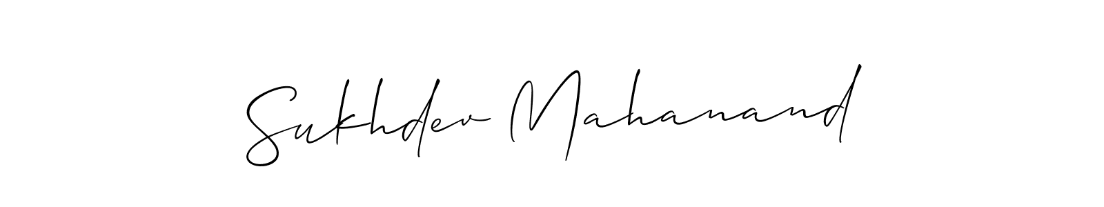 Best and Professional Signature Style for Sukhdev Mahanand. Allison_Script Best Signature Style Collection. Sukhdev Mahanand signature style 2 images and pictures png