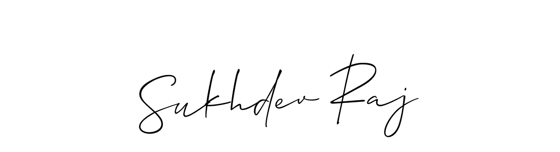 Best and Professional Signature Style for Sukhdev Raj. Allison_Script Best Signature Style Collection. Sukhdev Raj signature style 2 images and pictures png