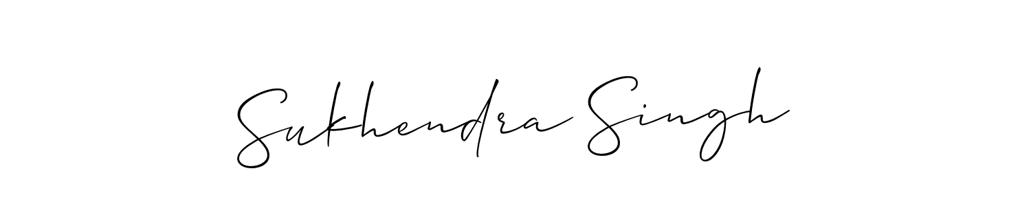 You should practise on your own different ways (Allison_Script) to write your name (Sukhendra Singh) in signature. don't let someone else do it for you. Sukhendra Singh signature style 2 images and pictures png