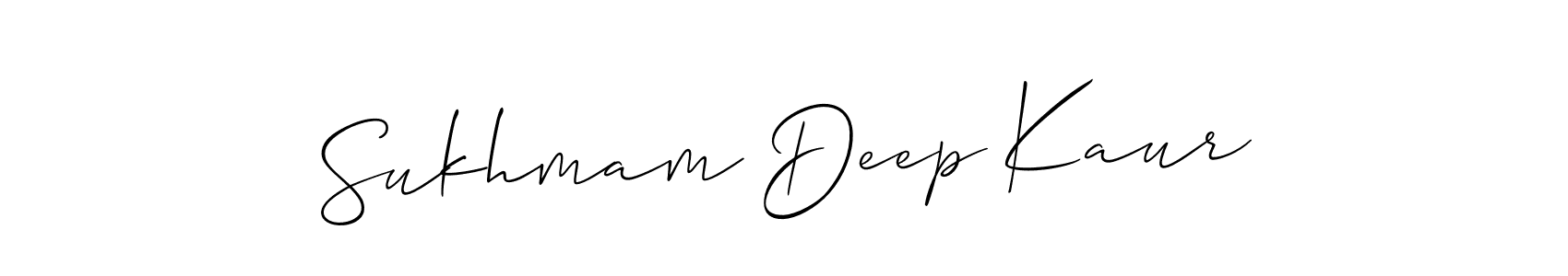 Here are the top 10 professional signature styles for the name Sukhmam Deep Kaur. These are the best autograph styles you can use for your name. Sukhmam Deep Kaur signature style 2 images and pictures png
