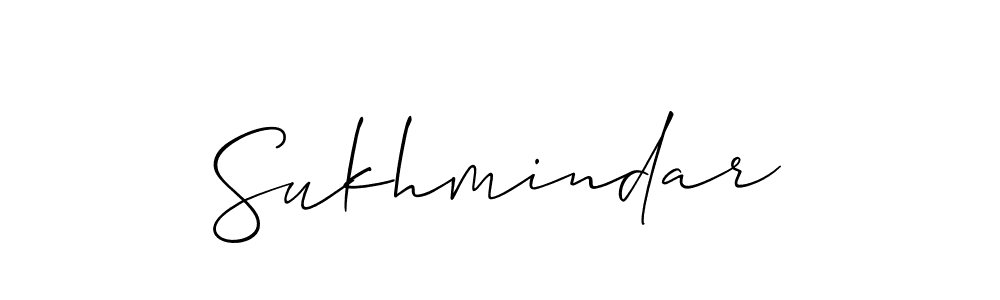 Also we have Sukhmindar name is the best signature style. Create professional handwritten signature collection using Allison_Script autograph style. Sukhmindar signature style 2 images and pictures png