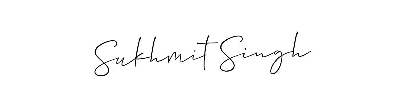 Similarly Allison_Script is the best handwritten signature design. Signature creator online .You can use it as an online autograph creator for name Sukhmit Singh. Sukhmit Singh signature style 2 images and pictures png