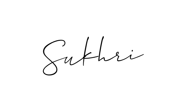How to Draw Sukhri signature style? Allison_Script is a latest design signature styles for name Sukhri. Sukhri signature style 2 images and pictures png