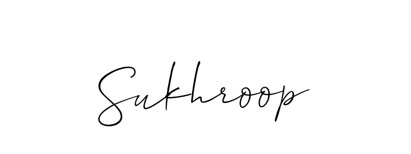 You can use this online signature creator to create a handwritten signature for the name Sukhroop. This is the best online autograph maker. Sukhroop signature style 2 images and pictures png